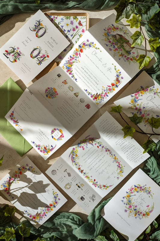 Embracing Nature’s Charm: The Wildflower Meadow Collection by Paper Willow