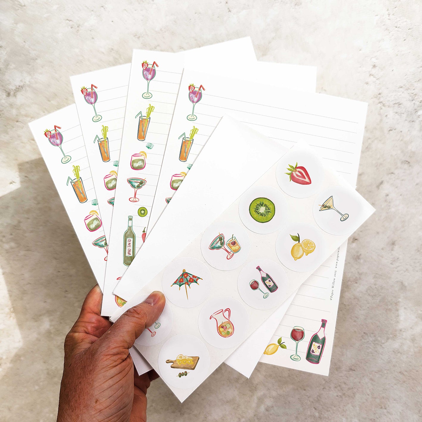 Cocktail Party Letter Writing Set