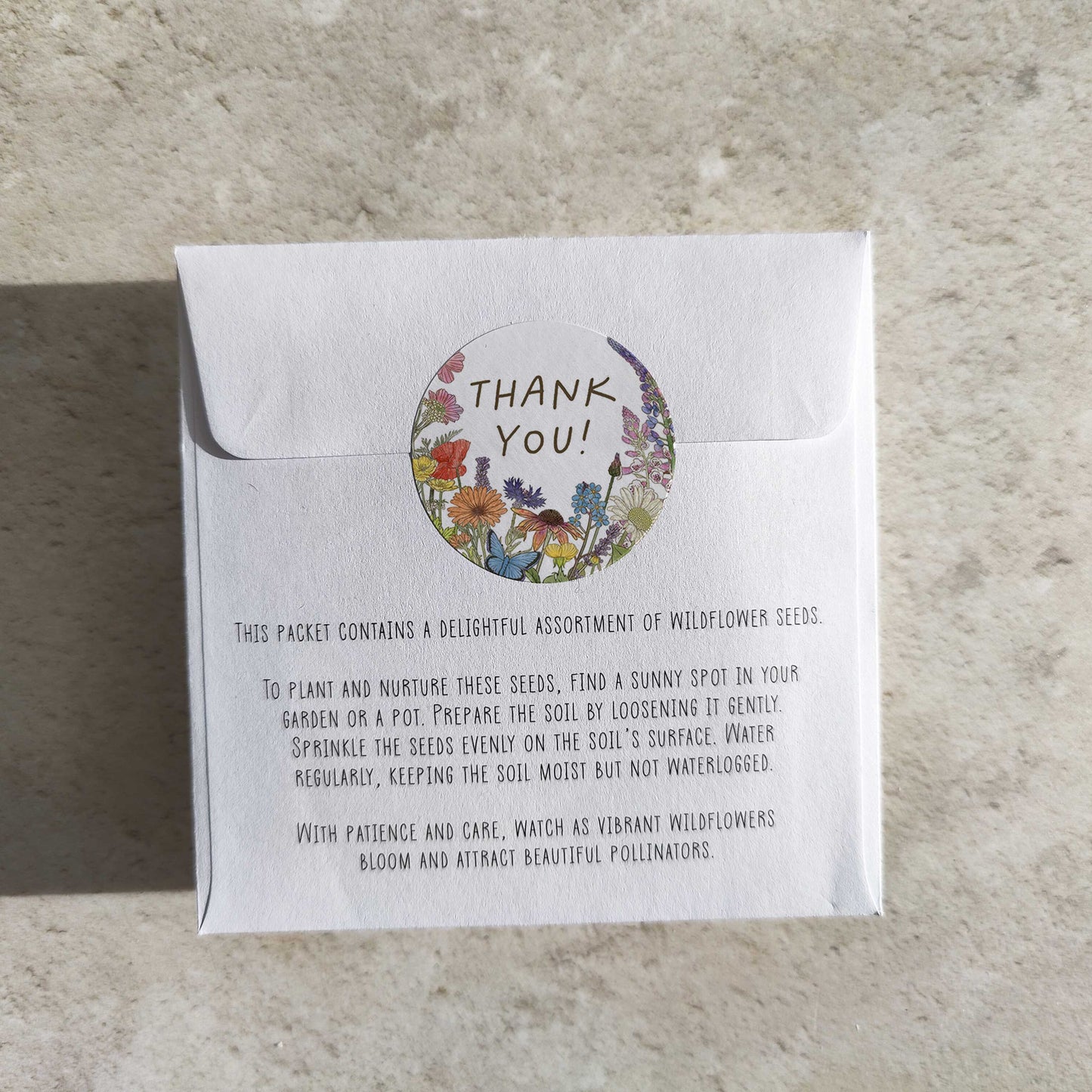 Cottage Garden Seed Packet Favours (Butterflies and bees) (Pack of 10)