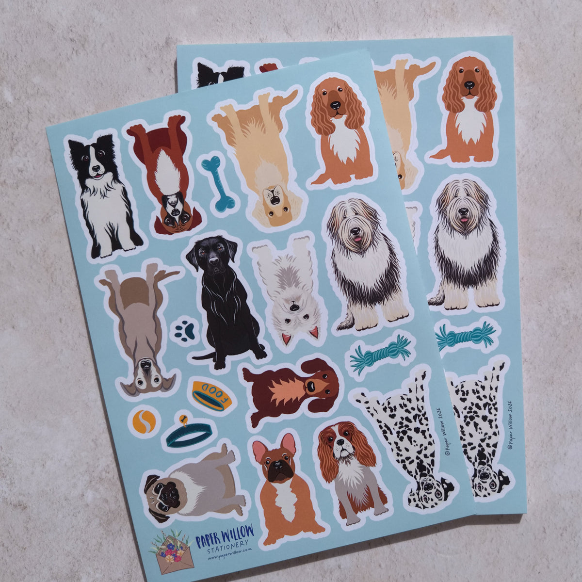 Dog Breeds Letter Writing Set