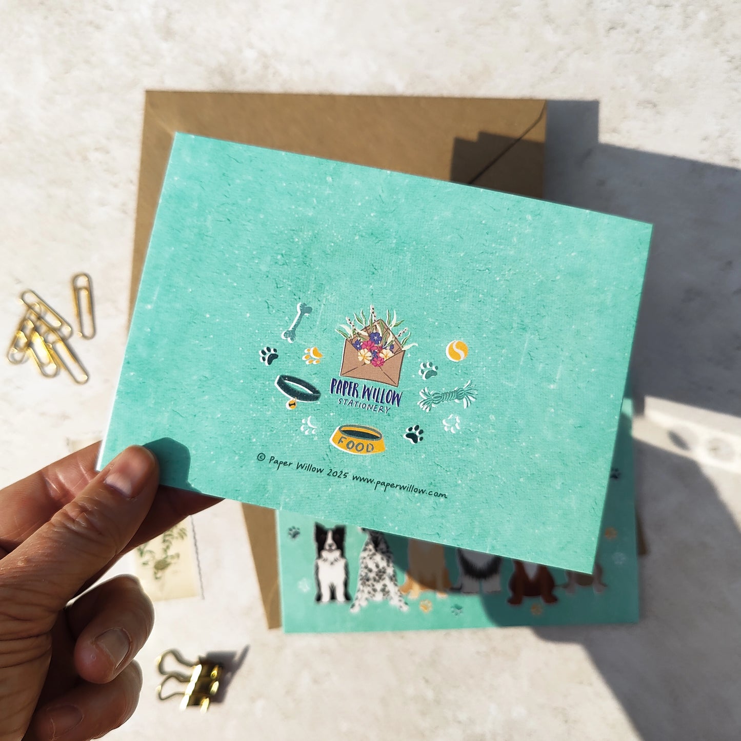 Set of 6 Dog Lovers Note Cards & Envelopes