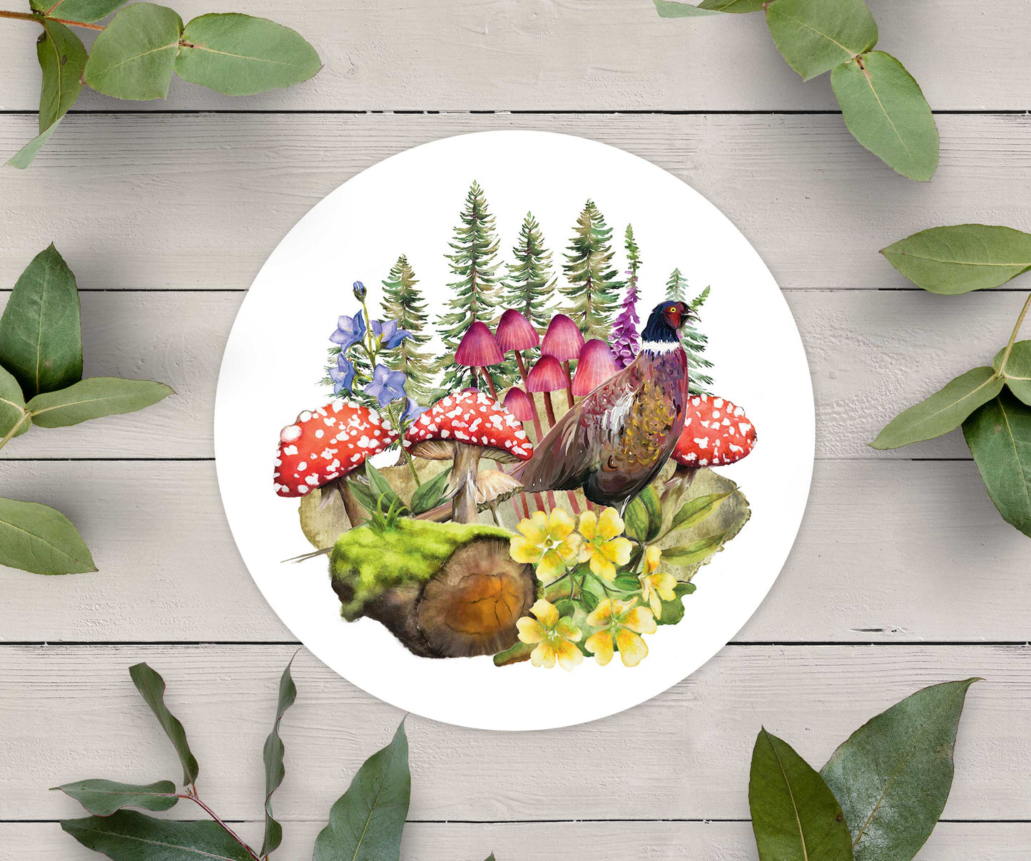 Woodland Animals Stickers (35 stickers)