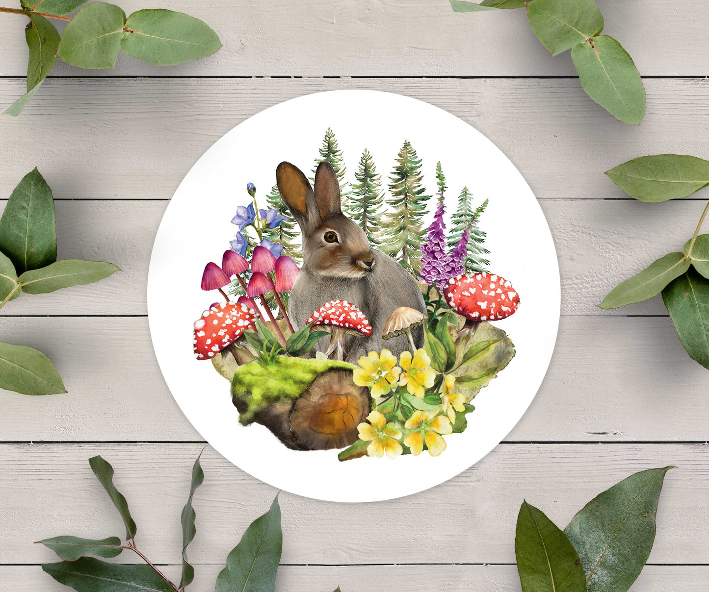 Woodland Animals Stickers (35 stickers)