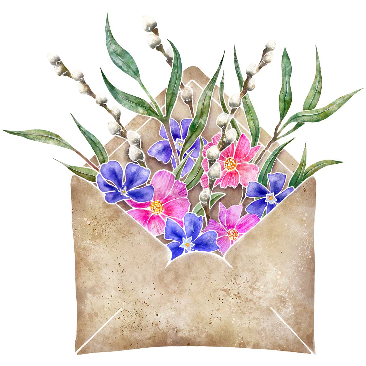 Add Printed Addresses to Envelopes