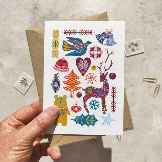 Scandi Style Luxury Concertina Cards & Envelopes