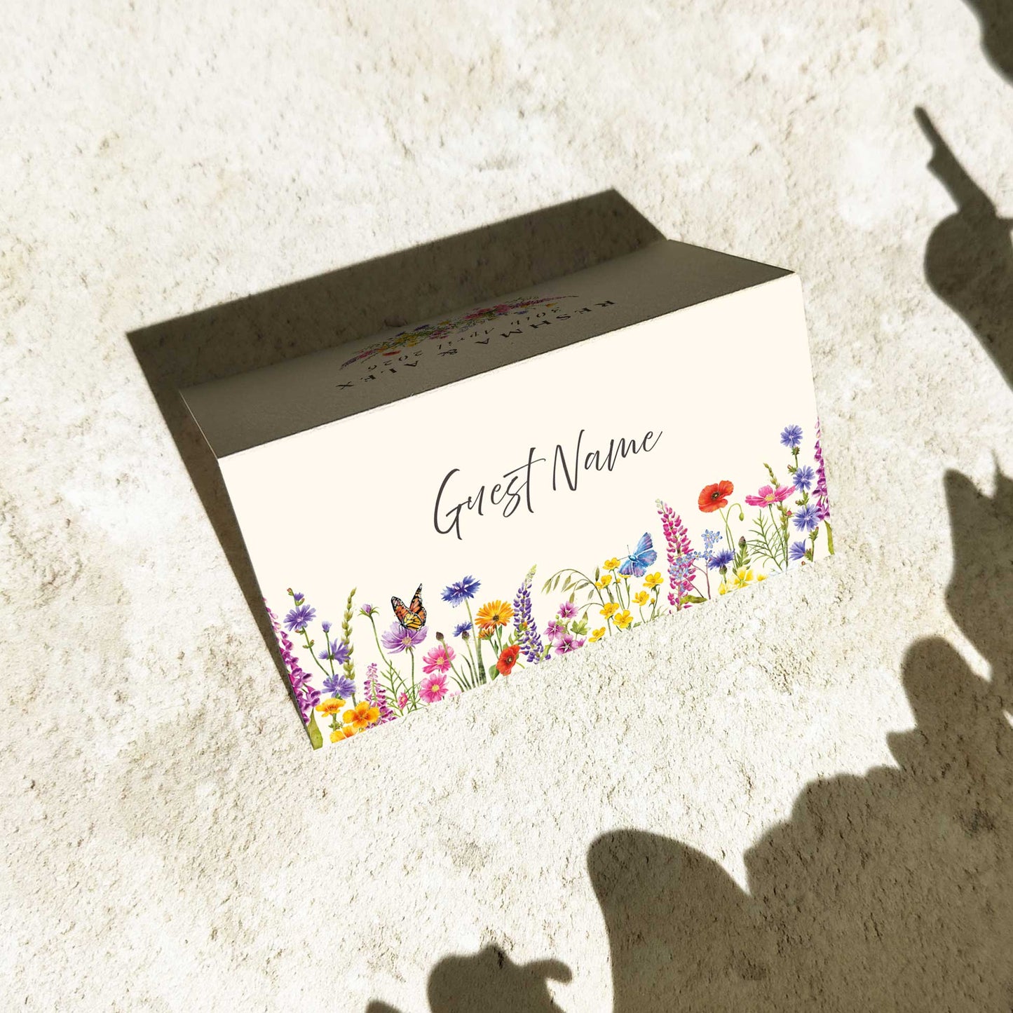 Wildflower Place Cards Digital File