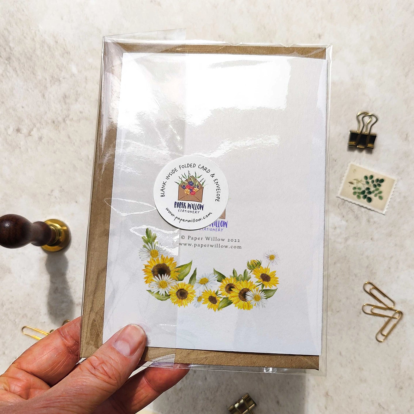 Sunflowers Note Cards & Envelopes