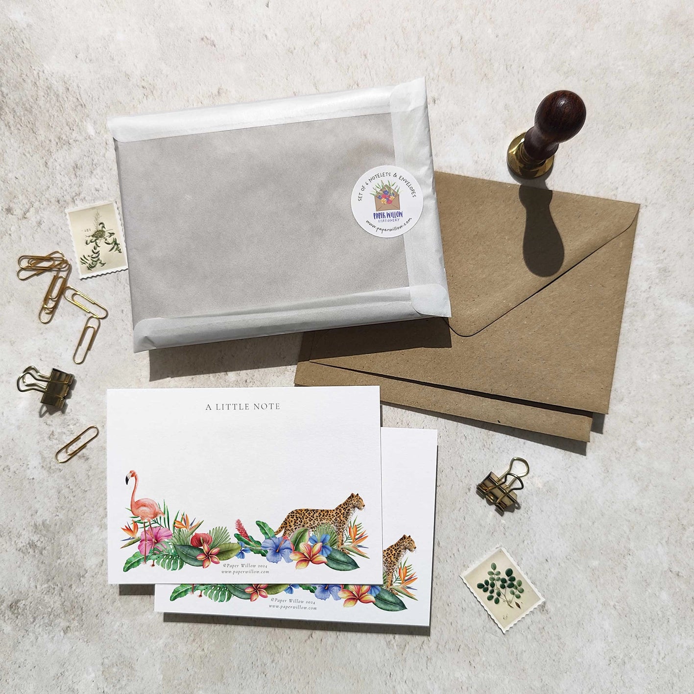 Tropical Notelet Gift Set