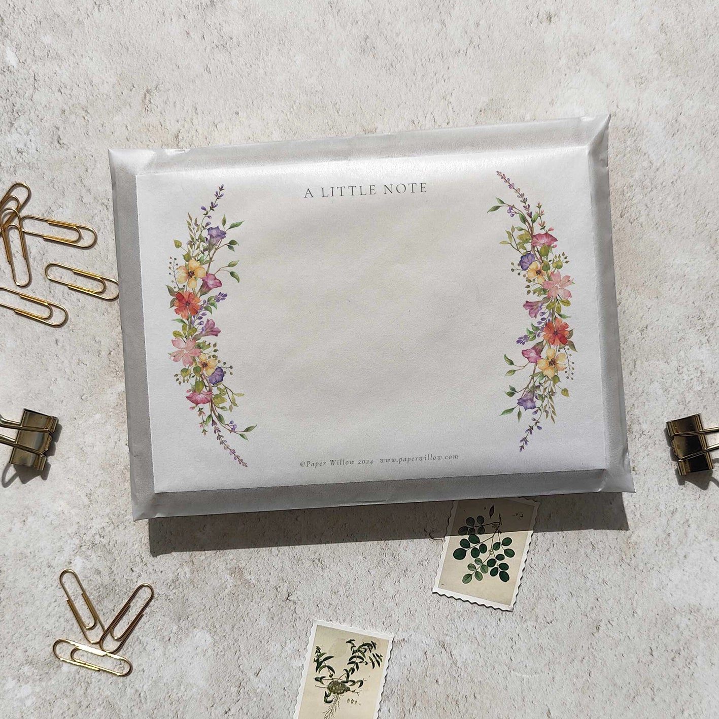 Delicate Wildflower Notelet Gift Set