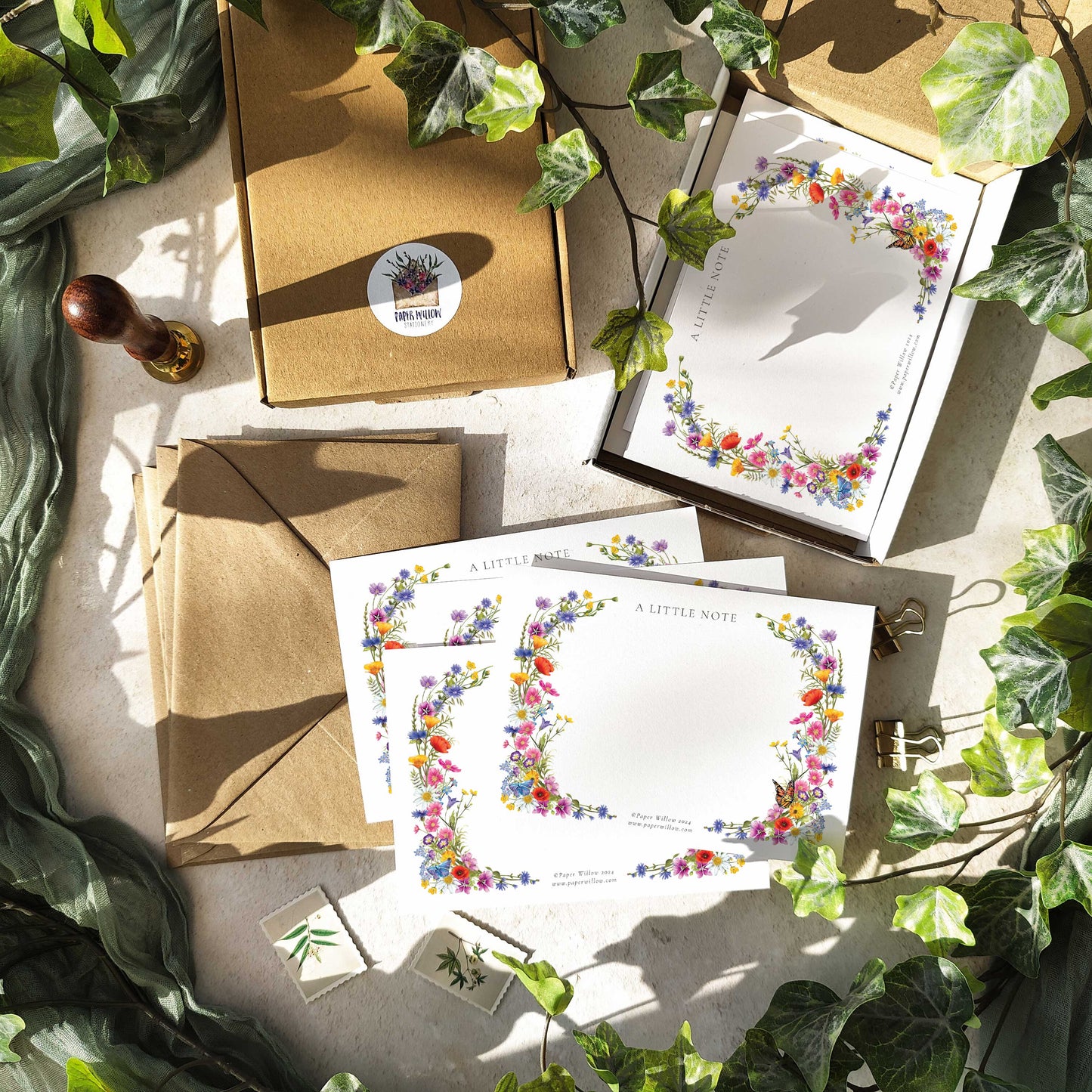 Wildflowers Notelet Gift Set