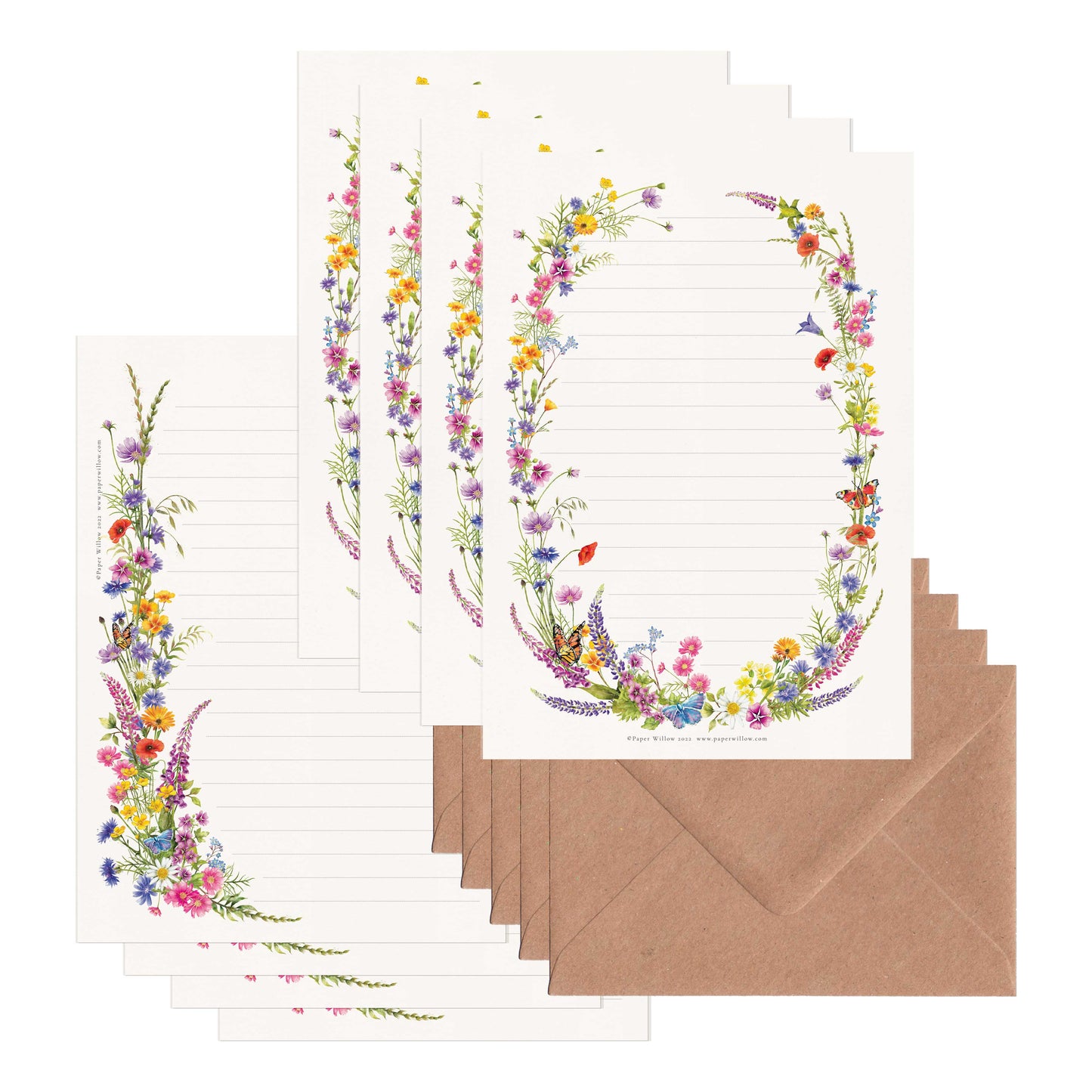 Wildflower Notes Letter Writing Set