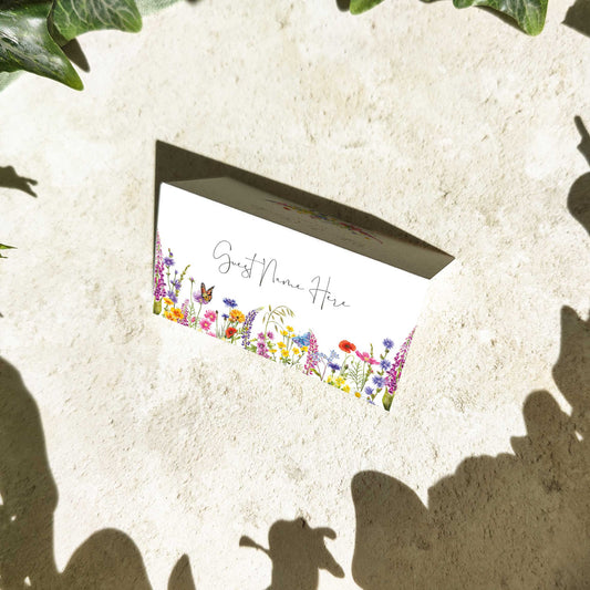 Wildflower Place Cards