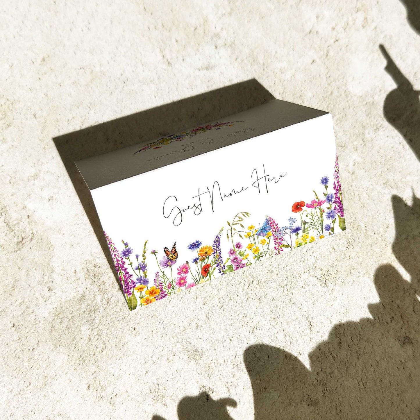 Wildflower Place Cards