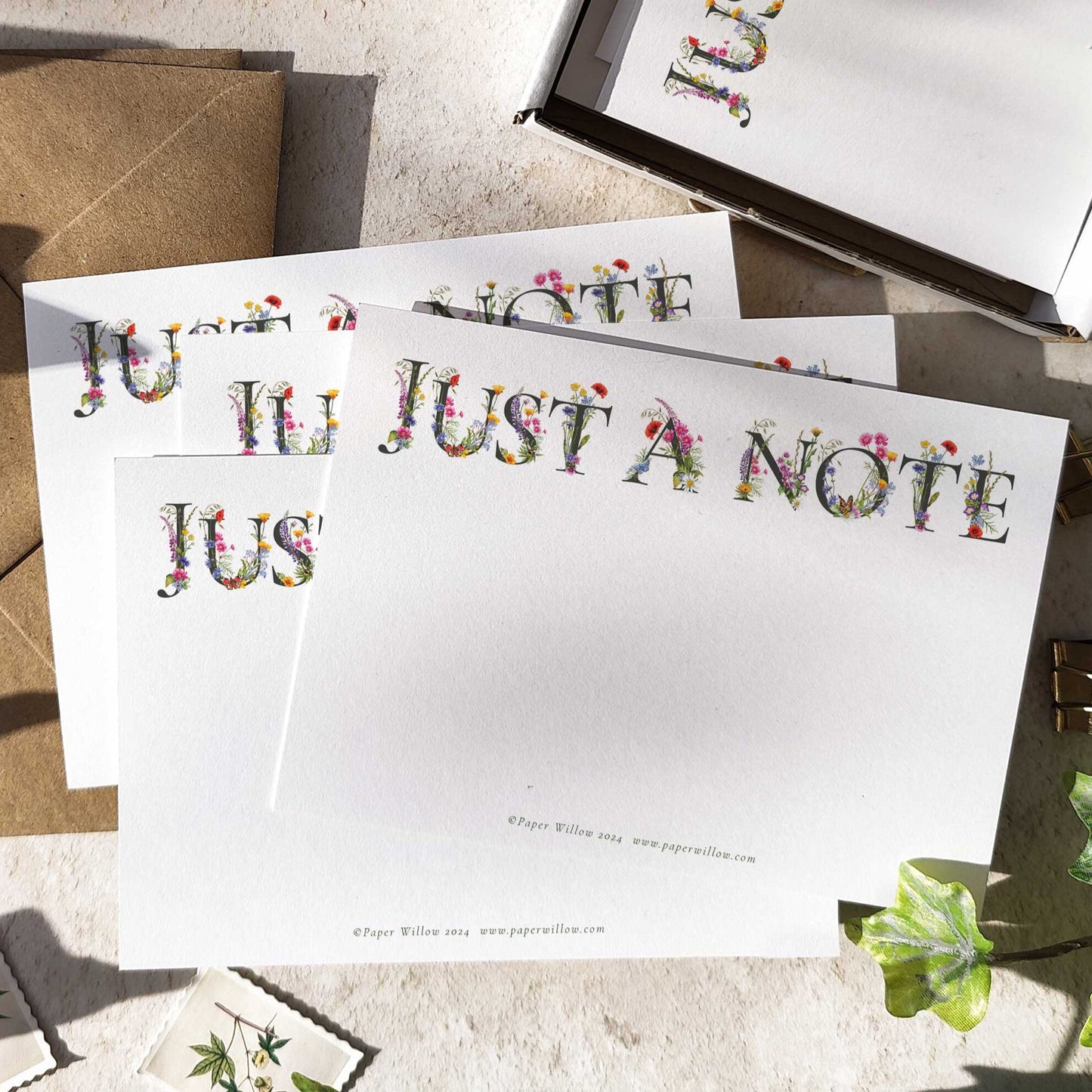 Just a Note Notelet Gift Set
