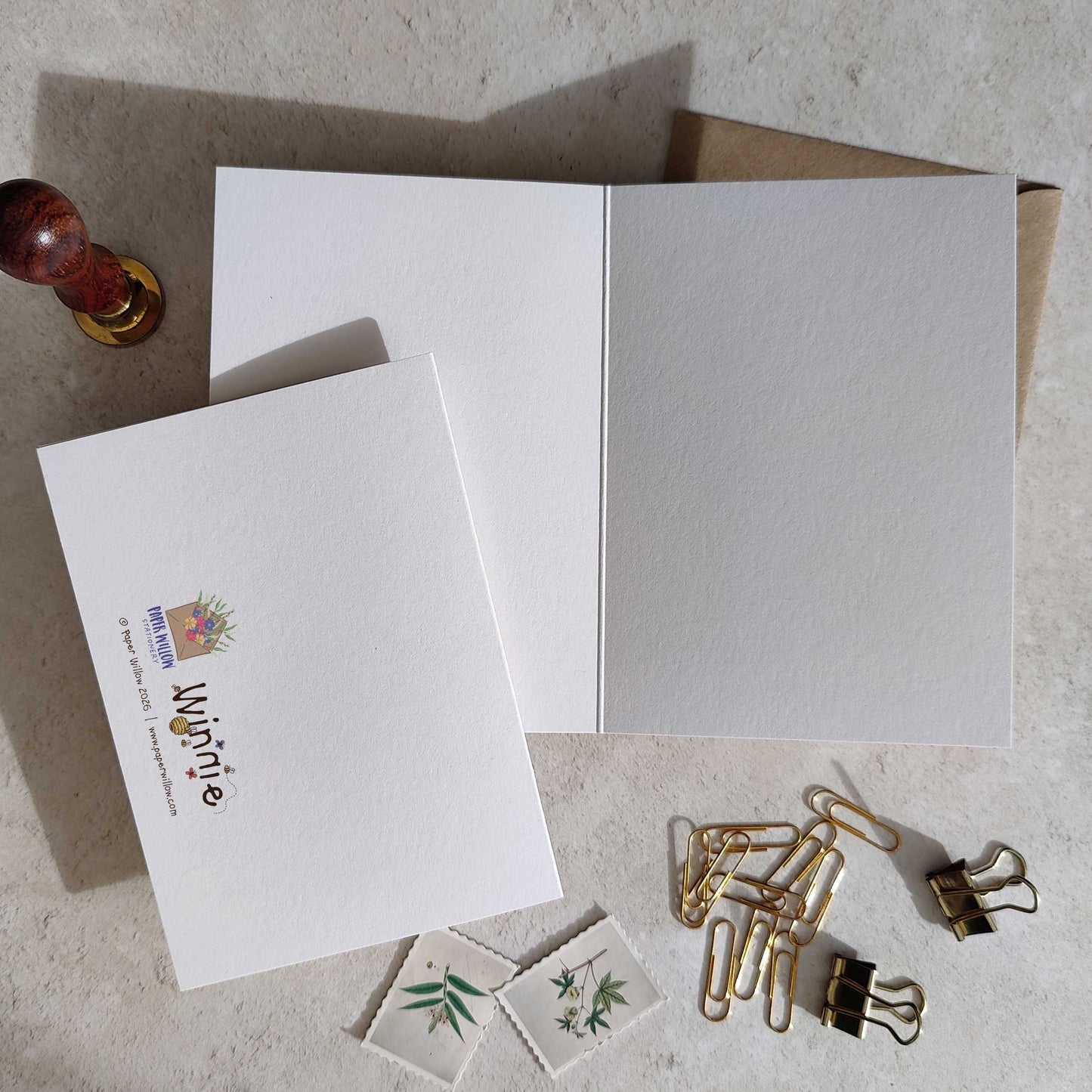 Winnie Birthday Letters Card