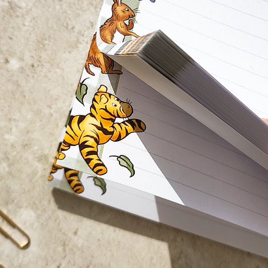 Winnie and Friends Check A5 Notepad