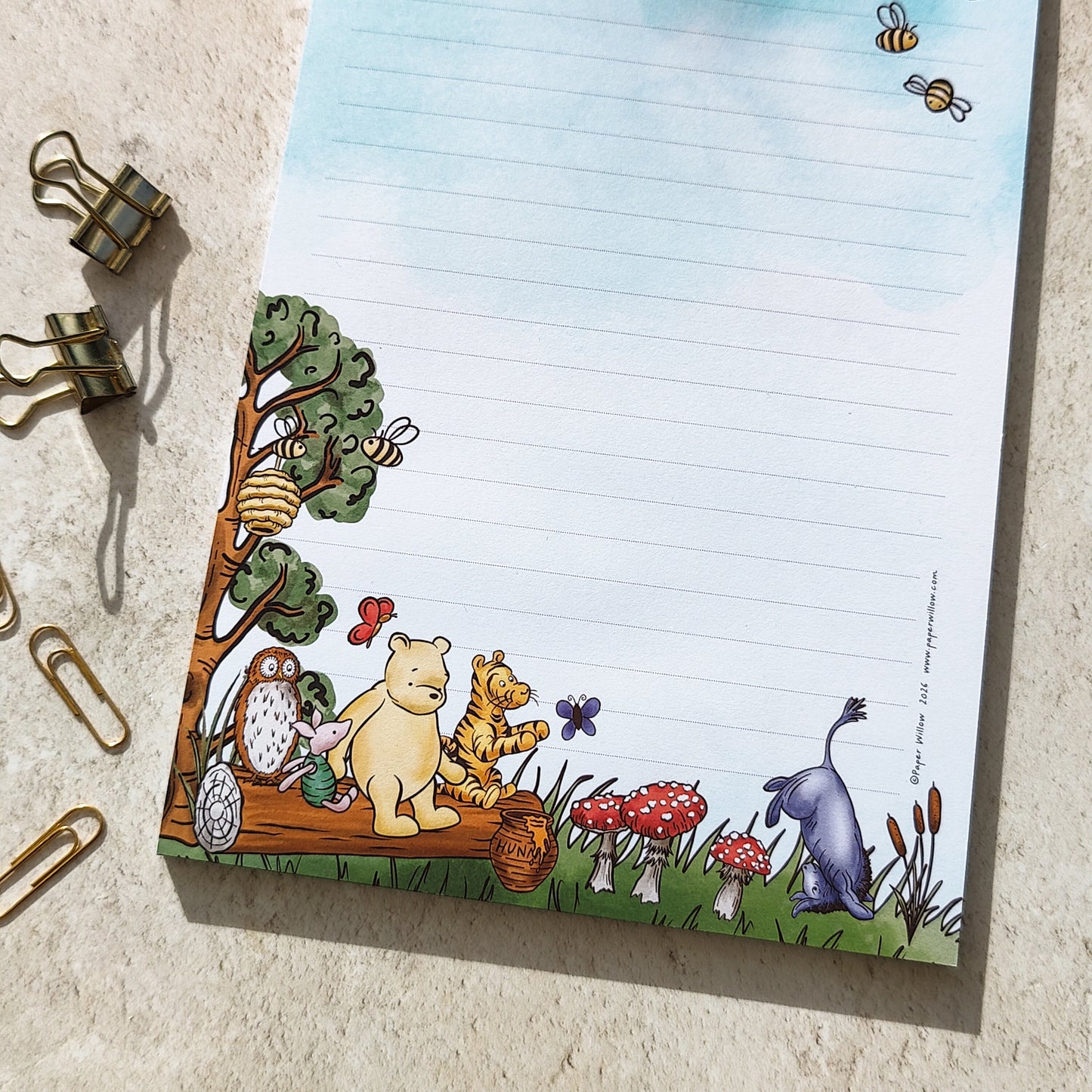 Winnie and Friends Hundred Acre Wood A5 Notepad
