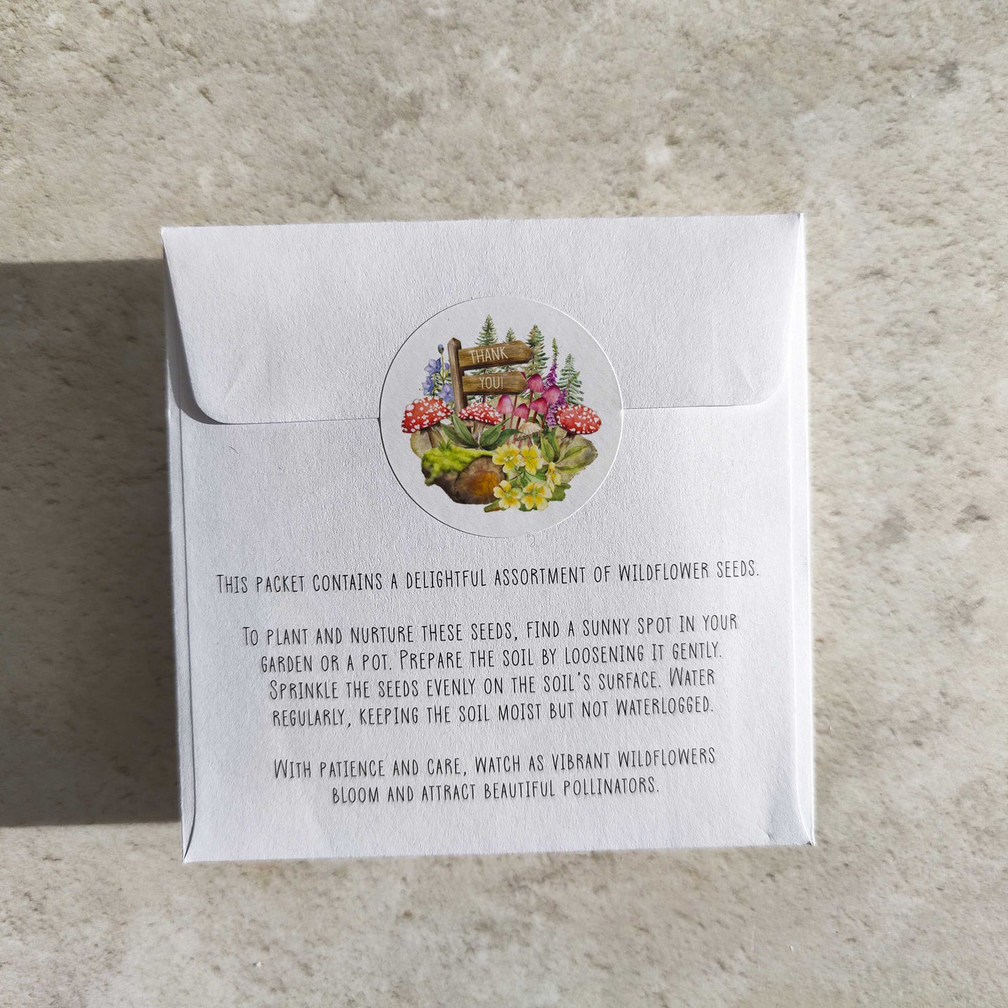 Woodland Animals Seed Packet Favours (Pack of 10)