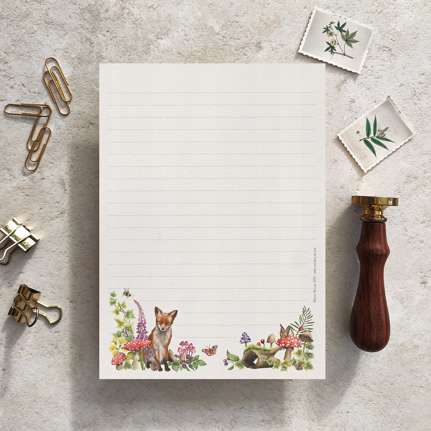 Woodland Animals Letter Writing Set