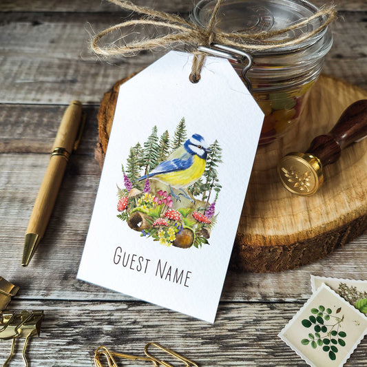 Woodland Animals Luggage Tags