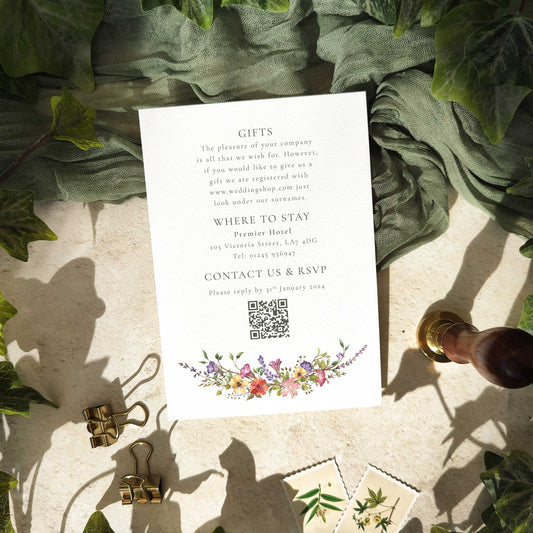 Extra information cards