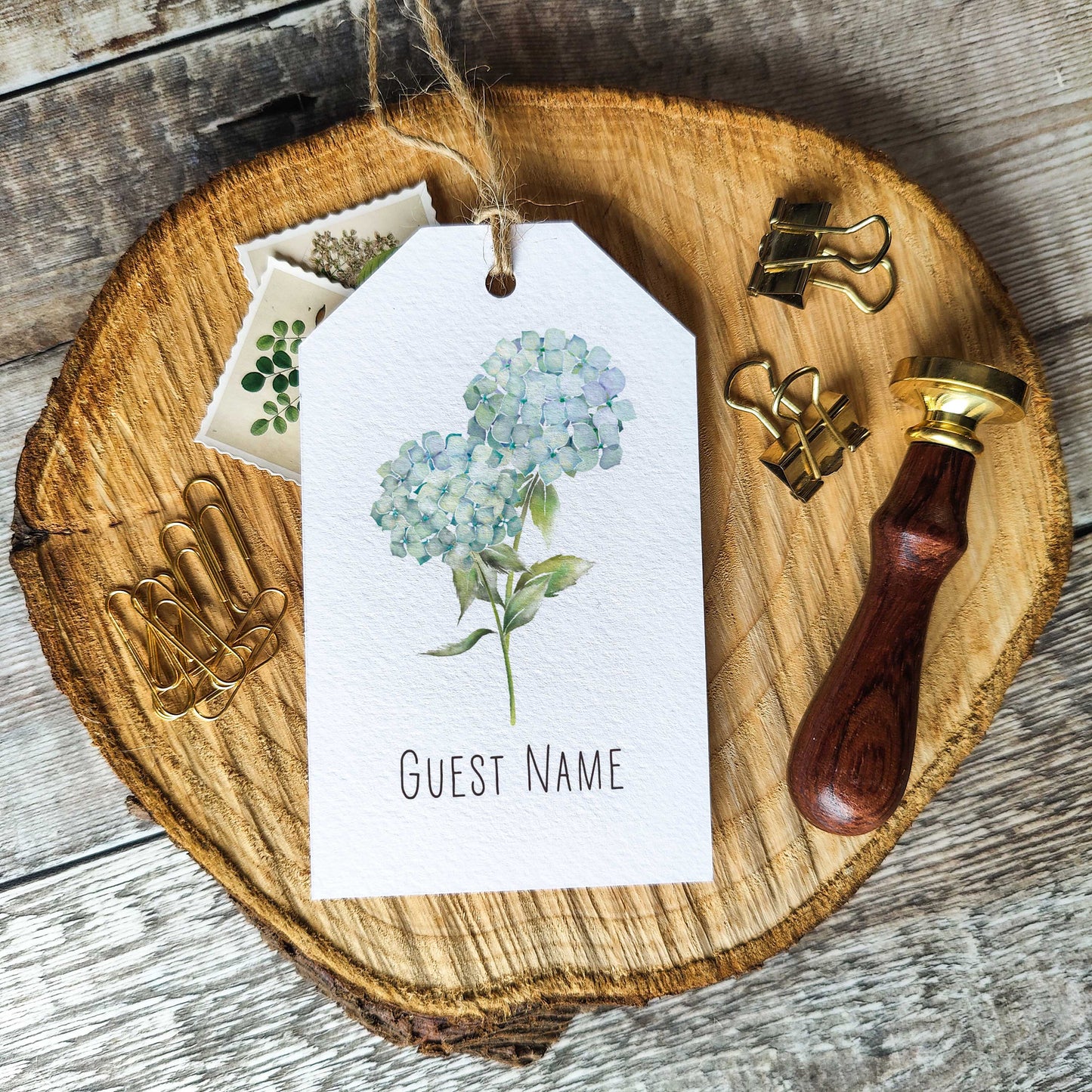 Wildflower Meadow Luggage Tags
