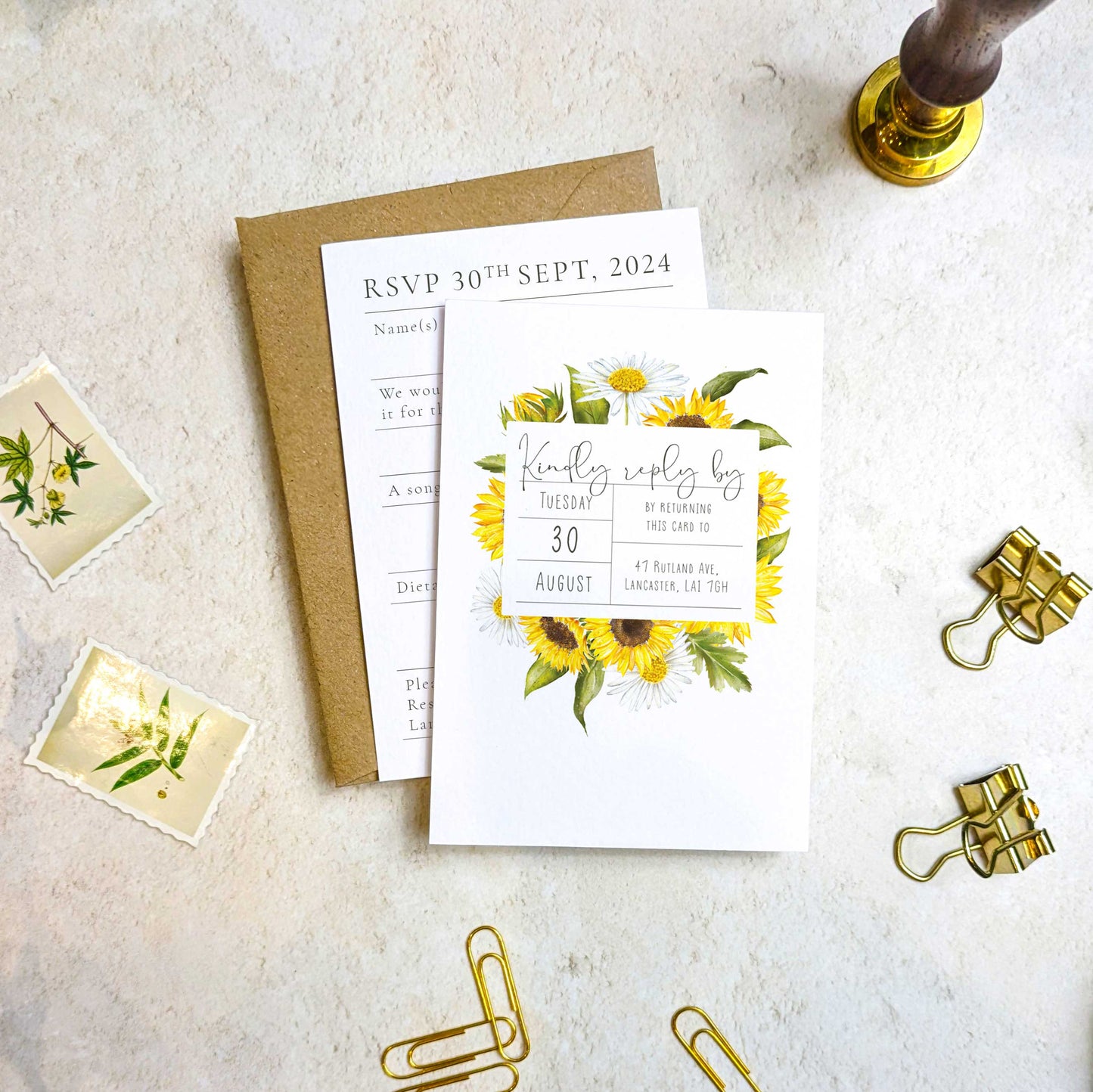 RSVP cards