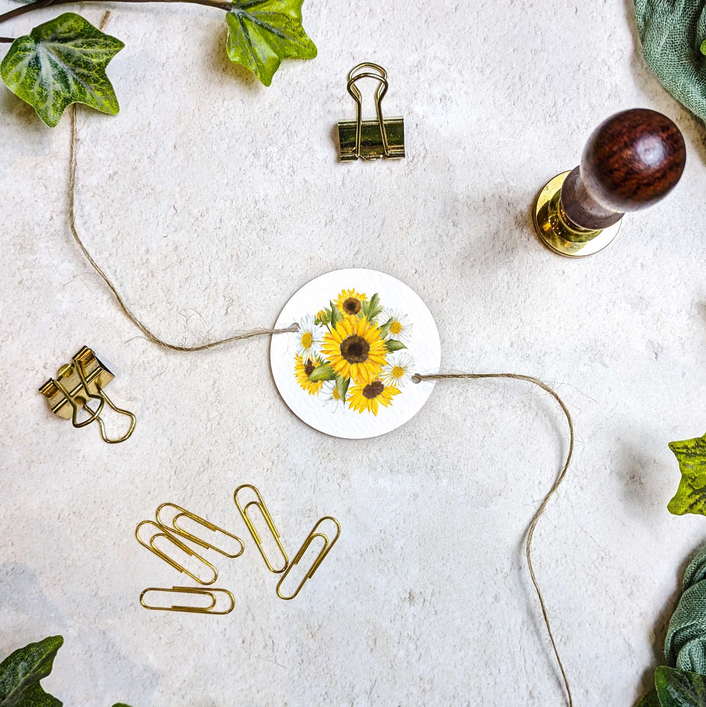 Sunflowers & Daisies Venue Invitation