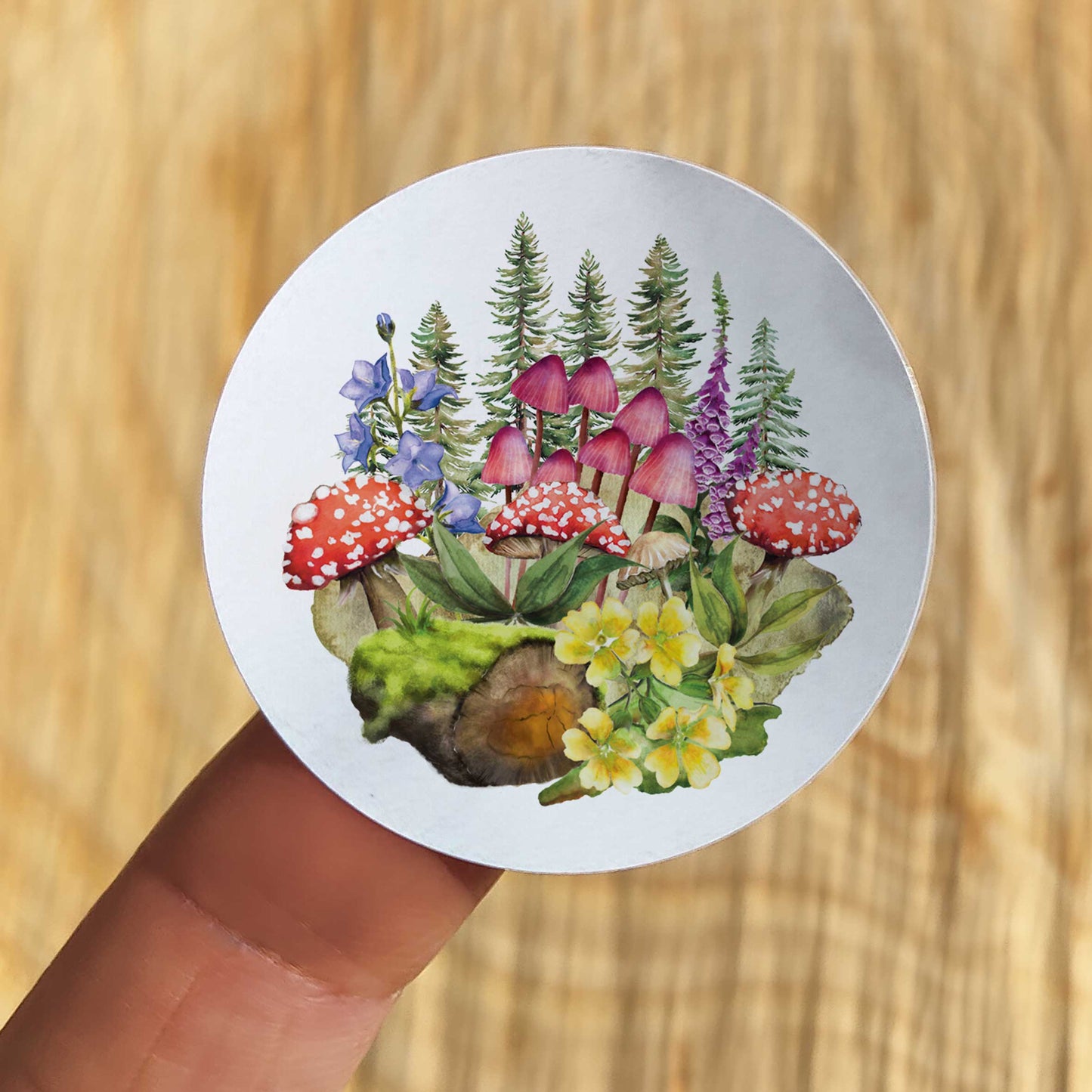 Woodland Animals Stickers (35 stickers)