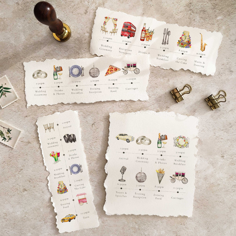 Your 2026 Wedding Stationery Timeline: Save The Dates To On-The-Day Details