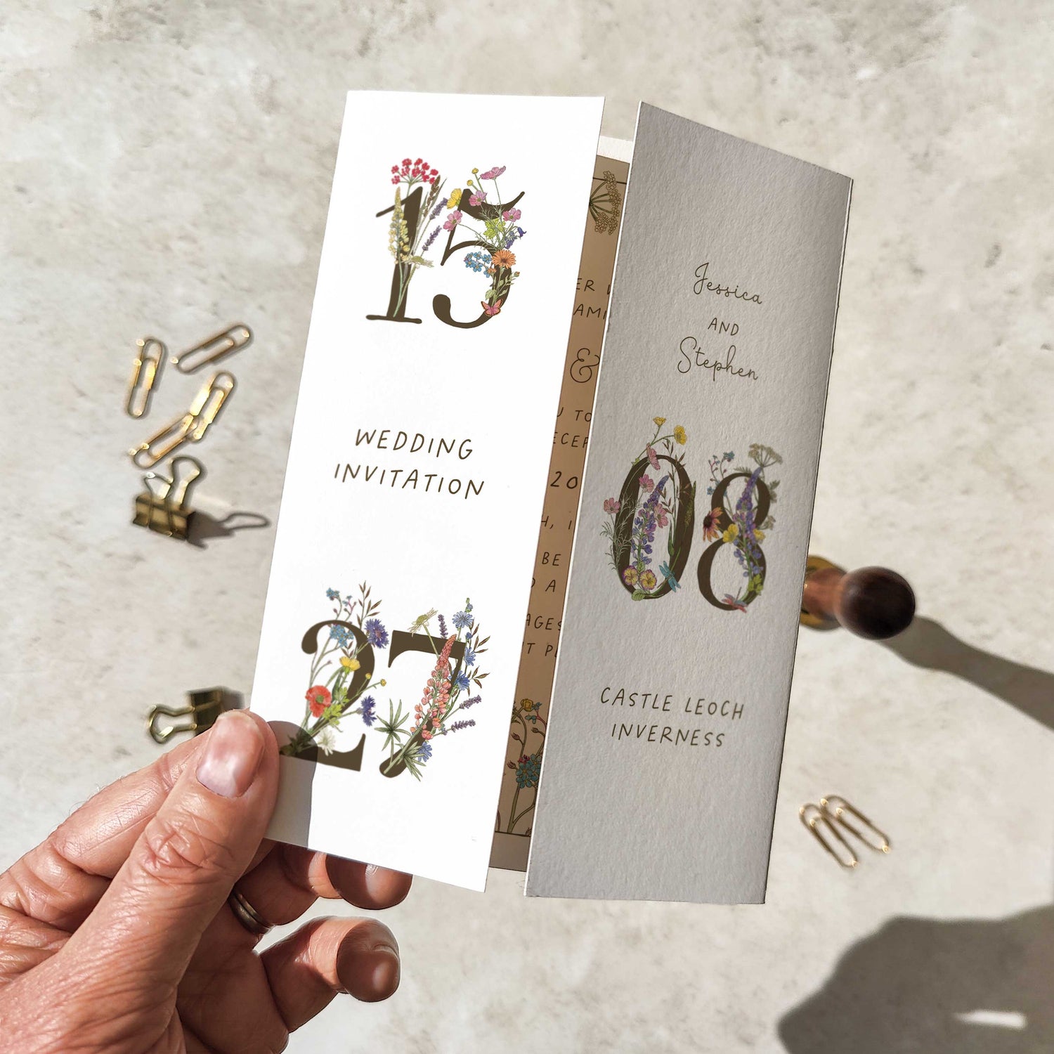 Gatefold Invitation
