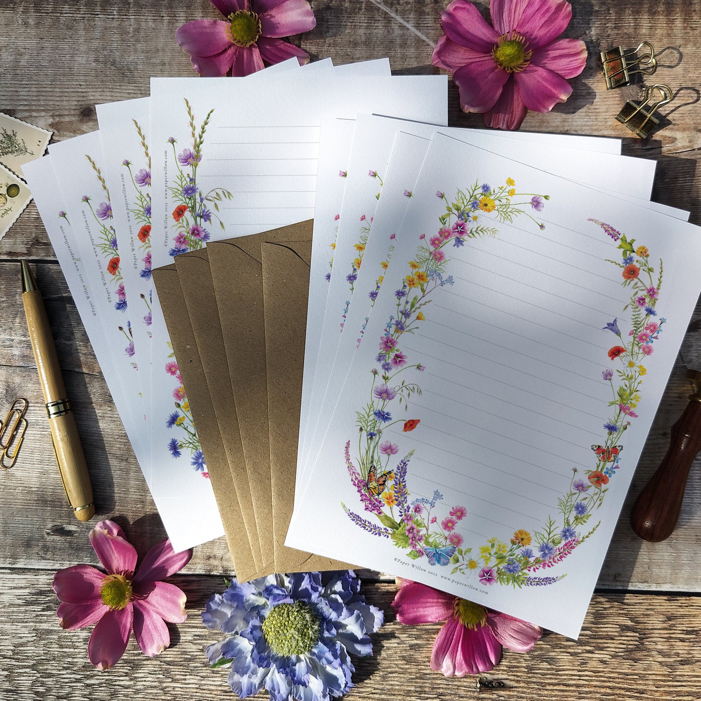 Wildflower Meadow Letter Writing Set