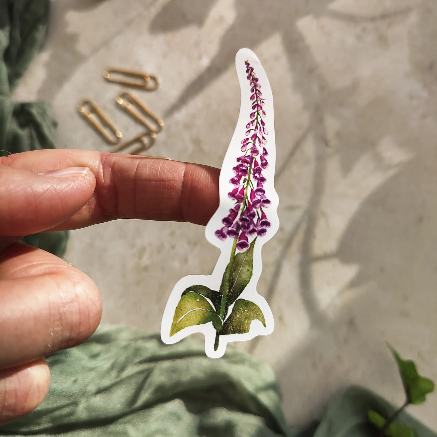 Wildflowers A5 Vinyl Sticker Sheet