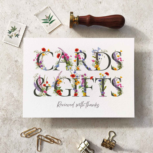 Wildflower Cards and Gifts Sign Digital File