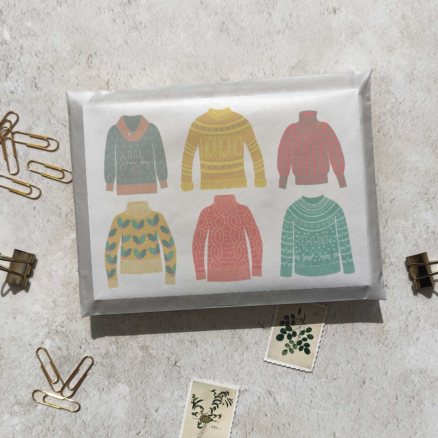 Christmas Jumpers Cards & Envelopes