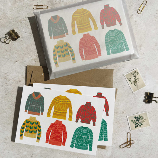 Christmas Jumpers Cards & Envelopes