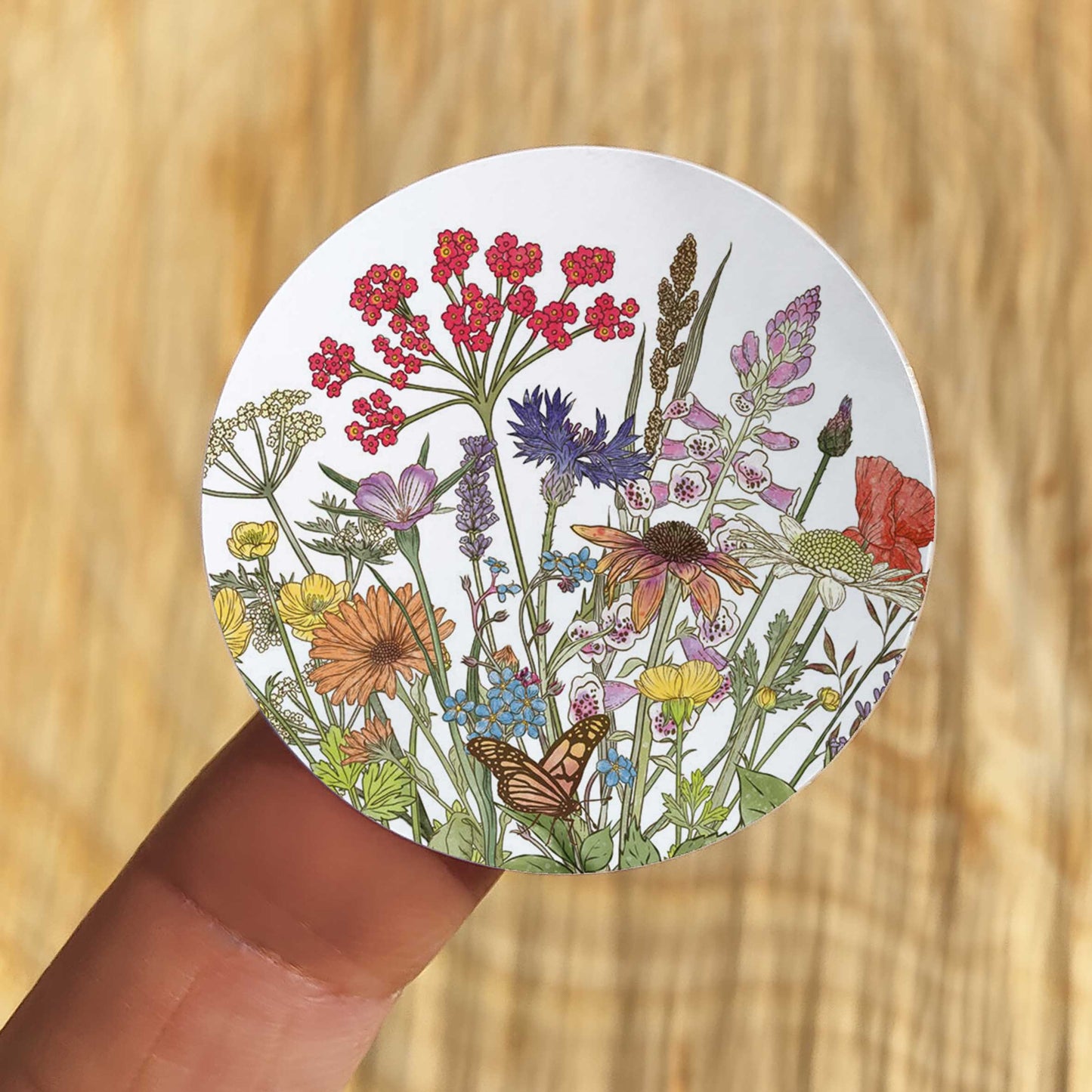 Cottage Garden Stickers (35 stickers)