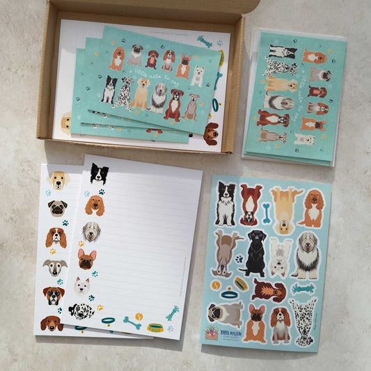 Deluxe Dog Breeds Letter Writing Set