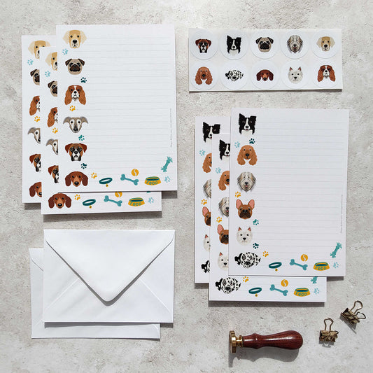 Dog Breeds Letter Writing Set