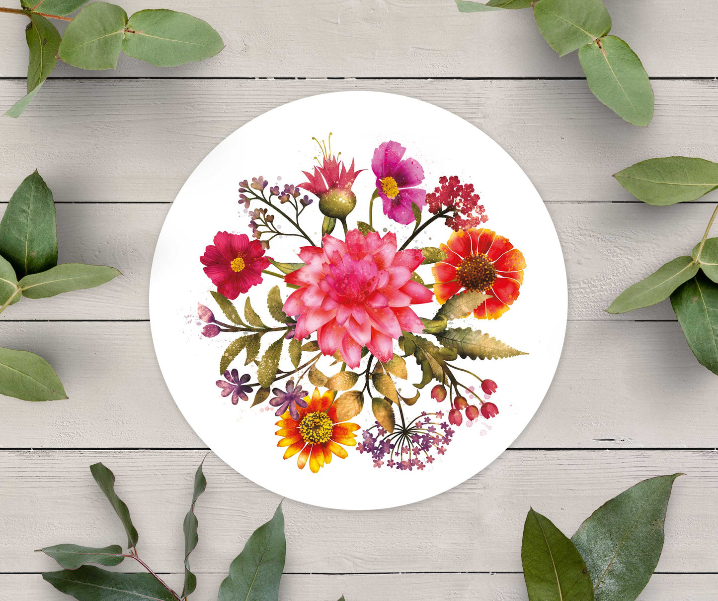 Autumn Floral Stickers (35 stickers)