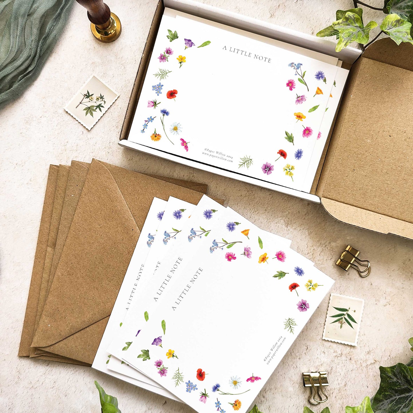 Wildflower scatters Notelet Gift Set