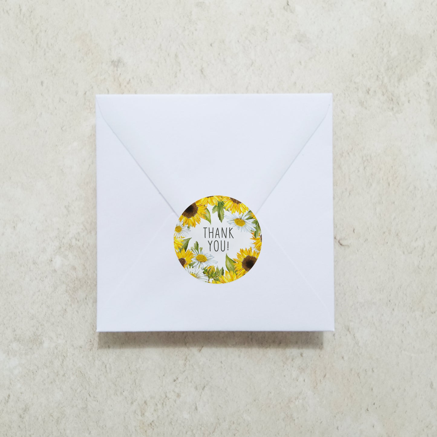 Sunflowers & Daisies Seed Packet Favours (Pack of 10)