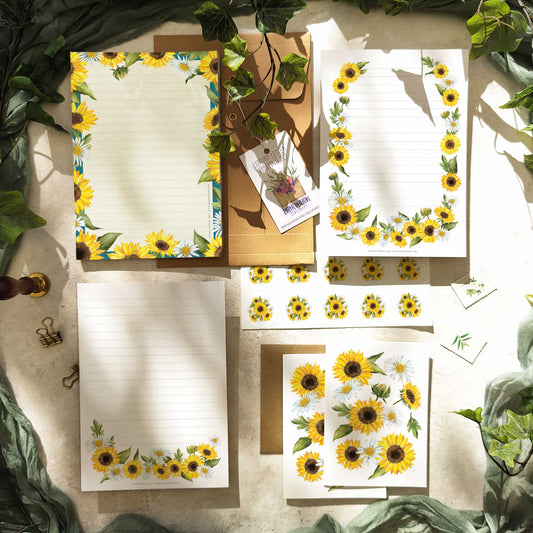 Sunflowers Letter Writing Set