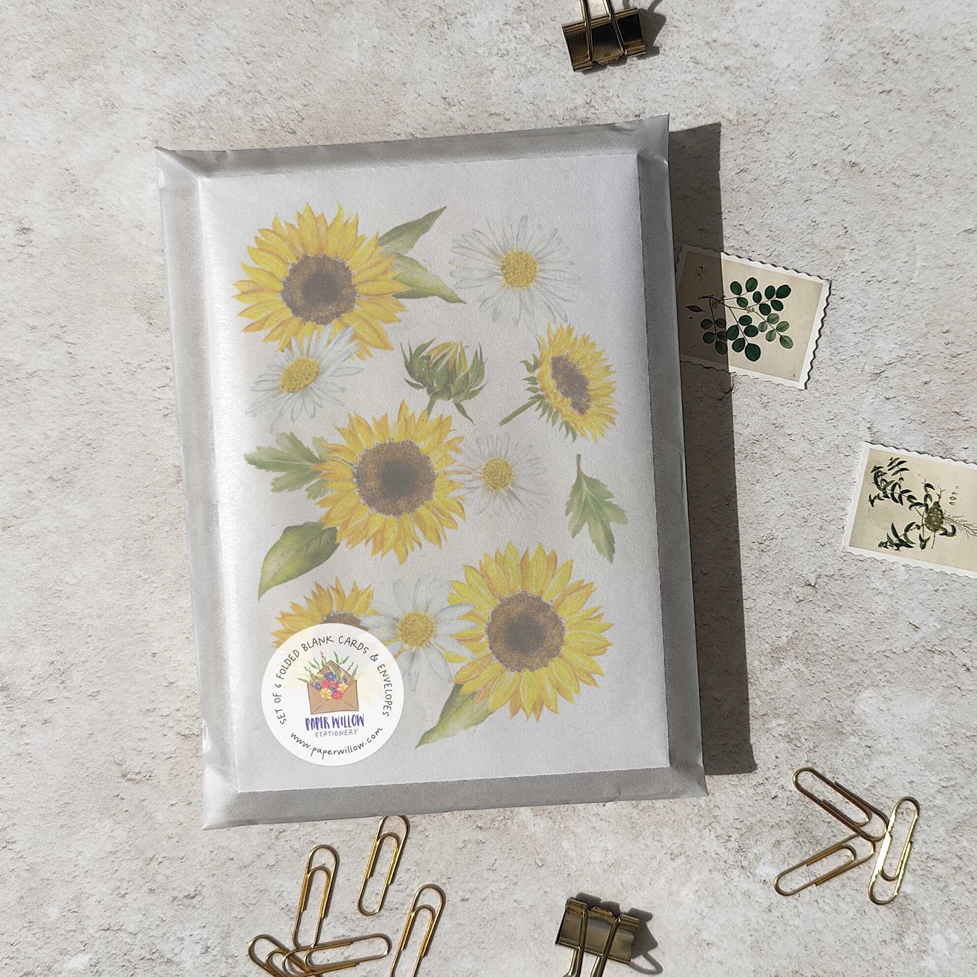 Sunflowers Note Cards & Envelopes
