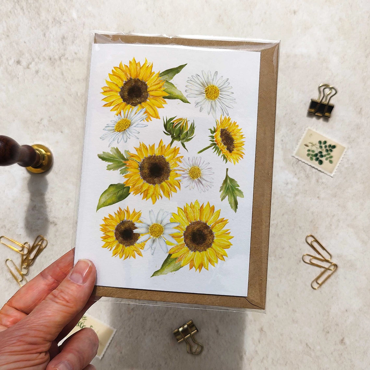 Sunflowers Note Cards & Envelopes