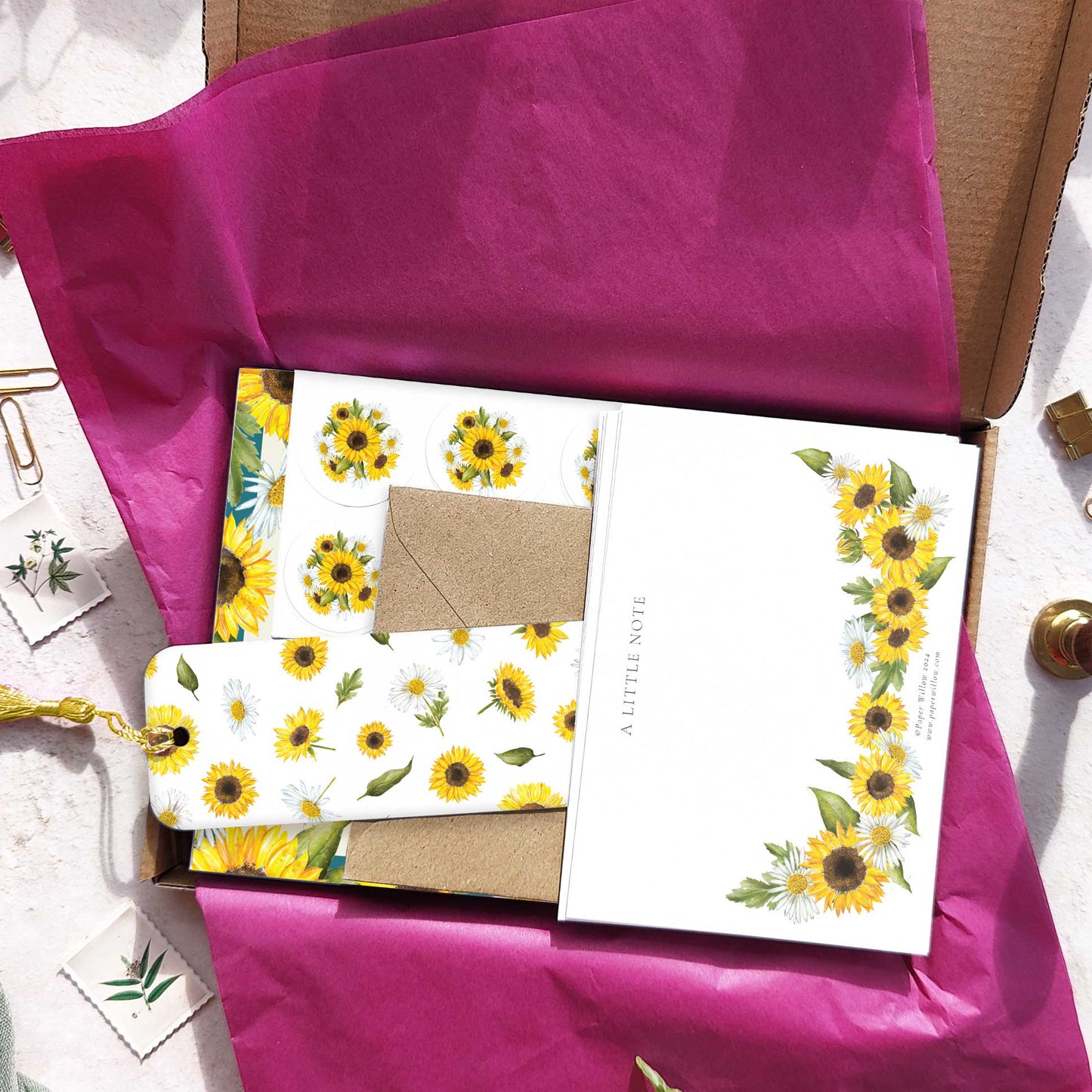 Sunflowers Gift Set