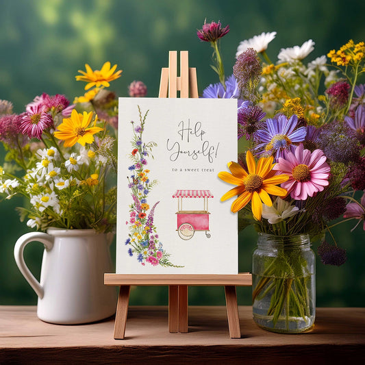Wildflower Meadow Sweet Treats Sign