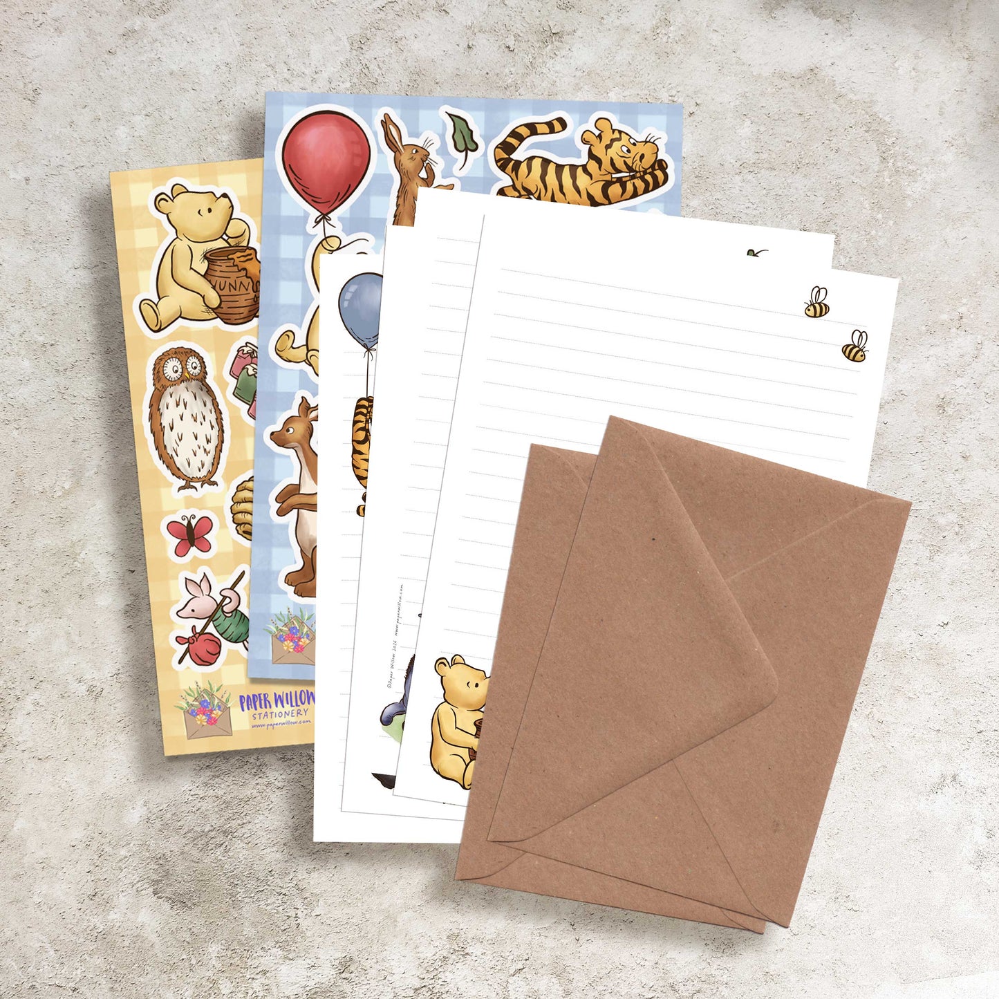Winnie Letter Writing Set