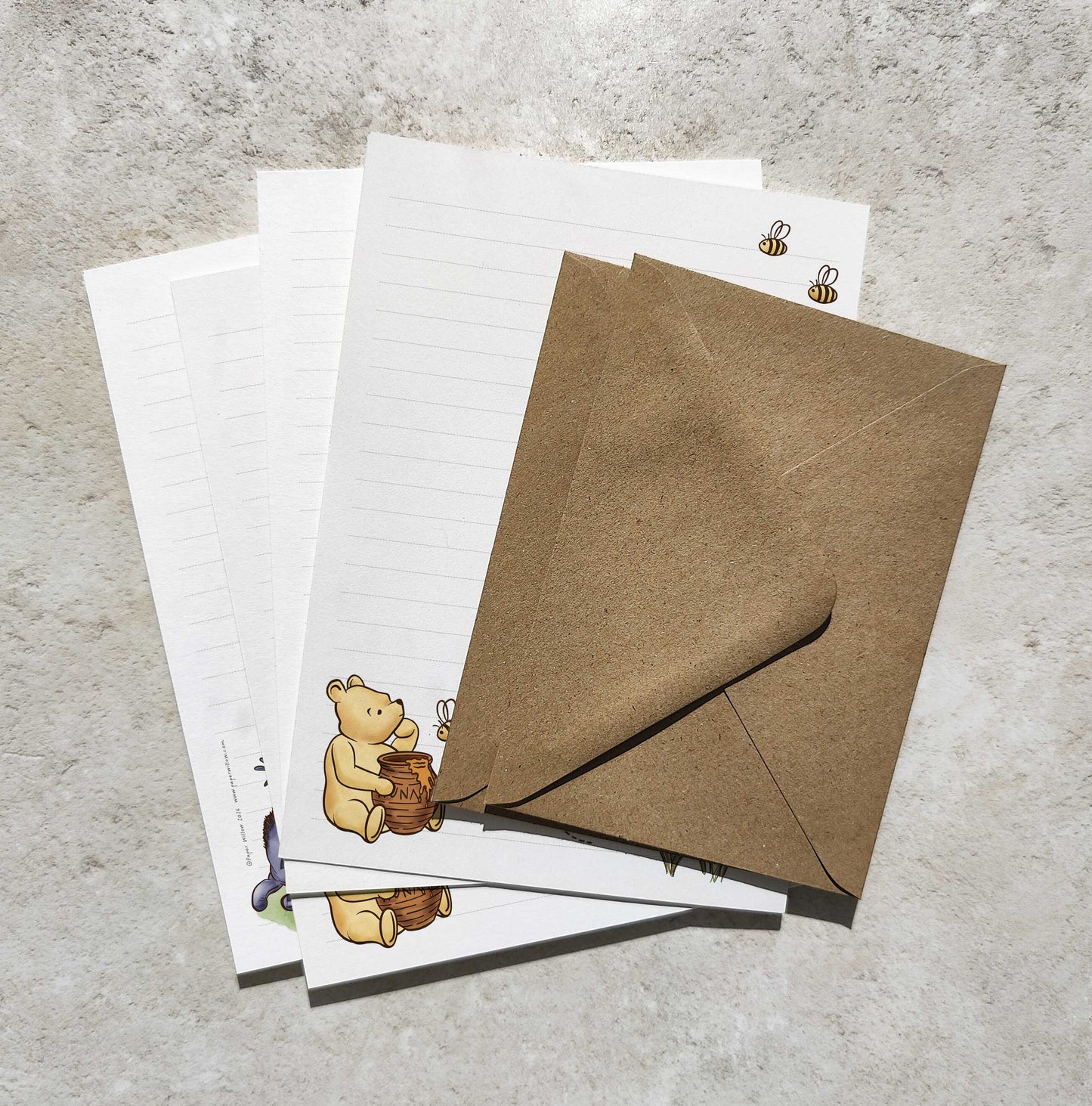 Winnie Letter Writing Set