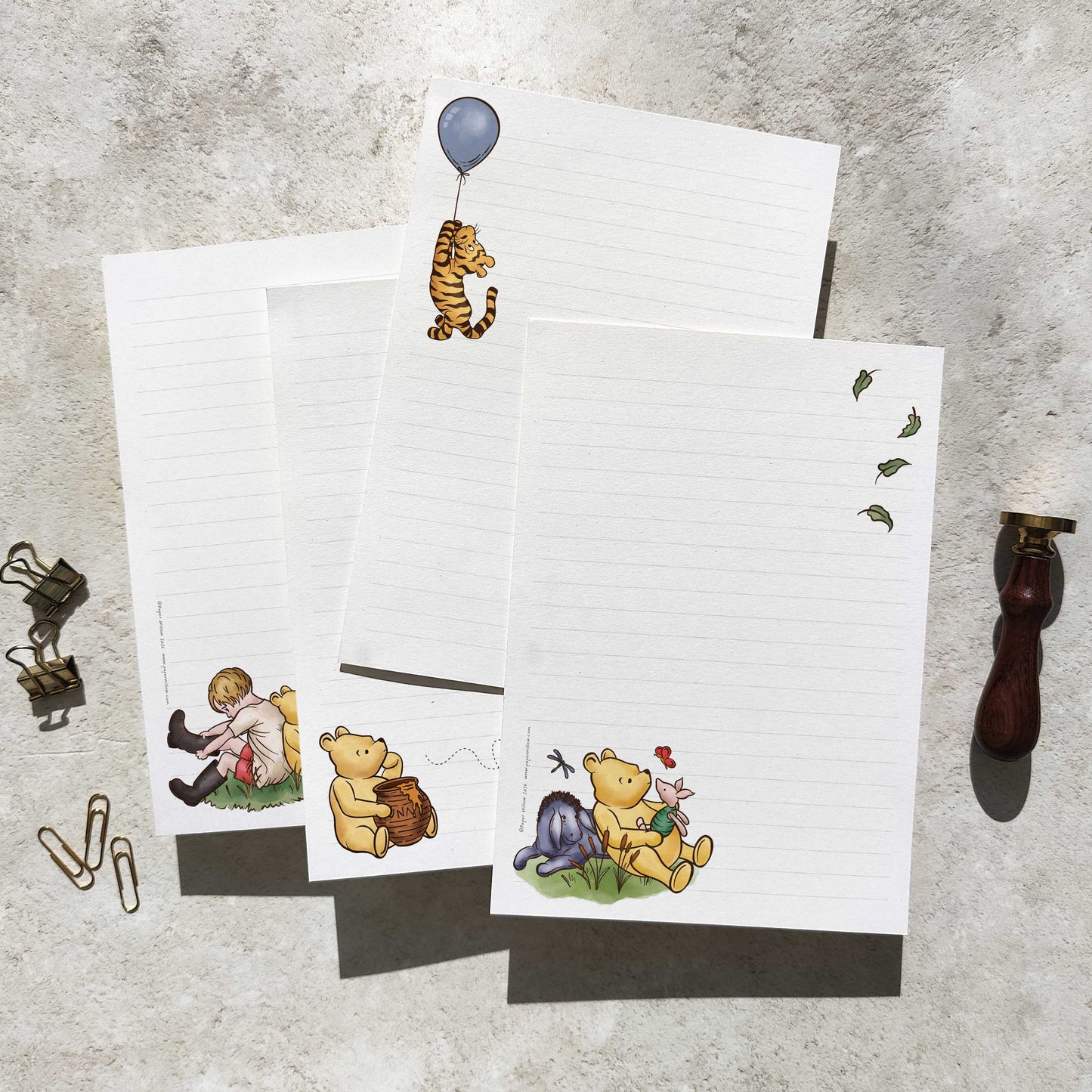 Winnie Letter Writing Set